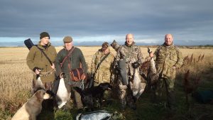 Members who shot their first goose.